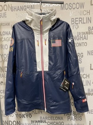 Columbia Herren Mogul OutdryEX ''USA'' Skijacke NEU Gr. S blau/weiß SUPERSELTEN!!!