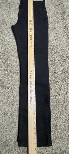 Levis 511 Jeans Herren Größe 34x34 Schwarz Denim Slim Straight Hose Logo 90er Vintage - Bild 17 von 21
