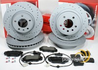 Zimmermann Sport Bremsen Set Ø 296 Mm + Ø 286 Mm Vorne Hinten FüR Opel Omega B