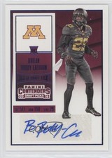 2016 Panini Contenders Draft Picks Blue Foil Briean Boddy-Calhoun #219 Auto 0v1