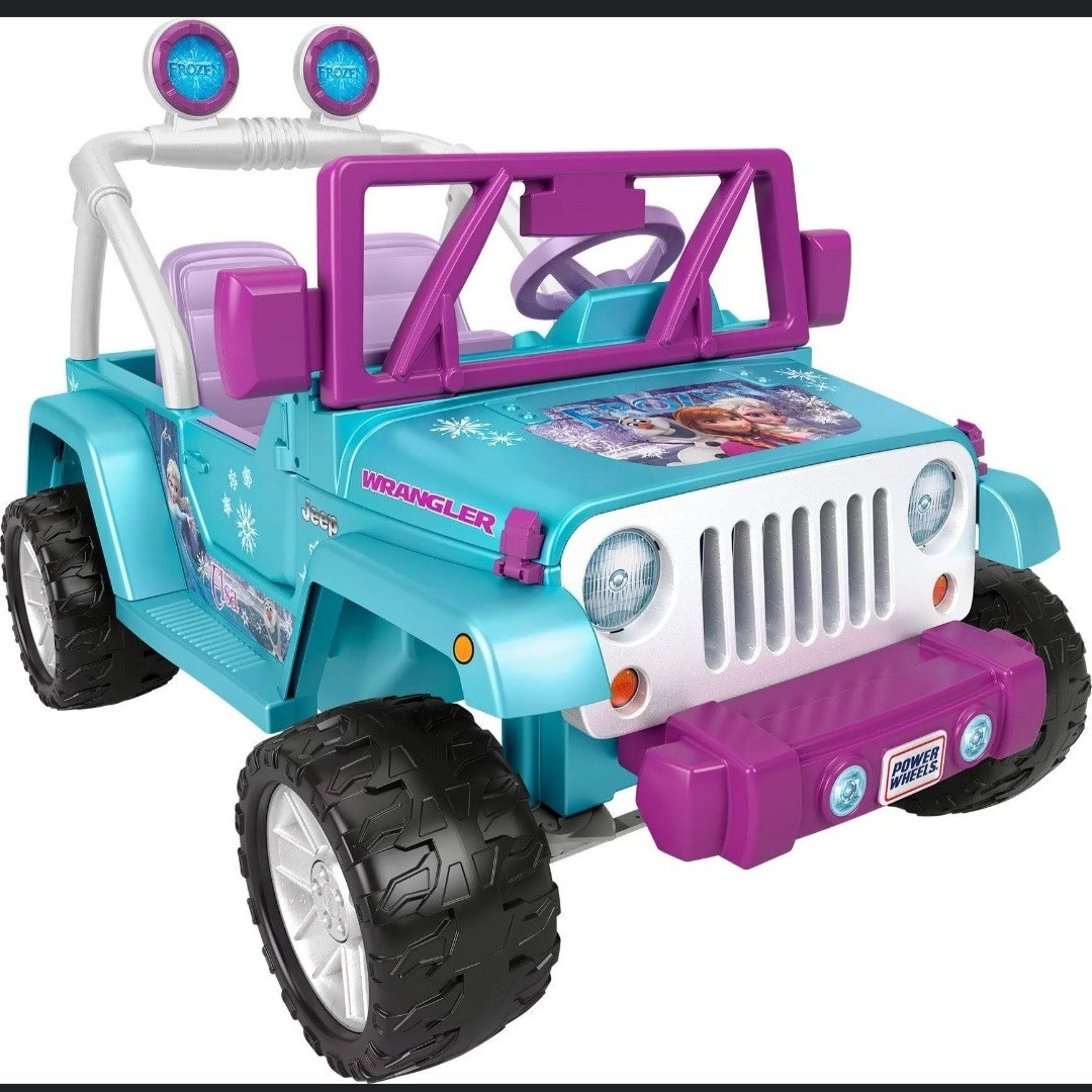 Disney Frozen Jeep Wrangler 12-volt Battery-powered Ride-on