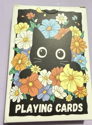 #ad #ad Retro Black Cat Playing Cards Poker Size $17.99