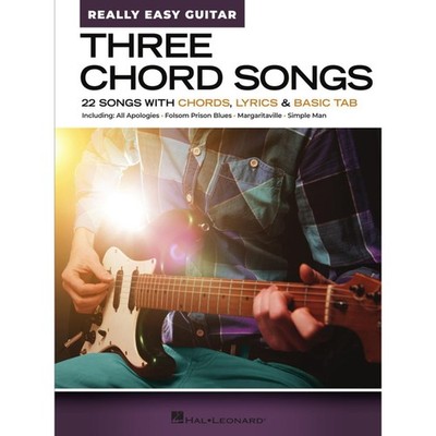 Hal Leonard Really Easy Guitar: Three Chord Songs - Songbook