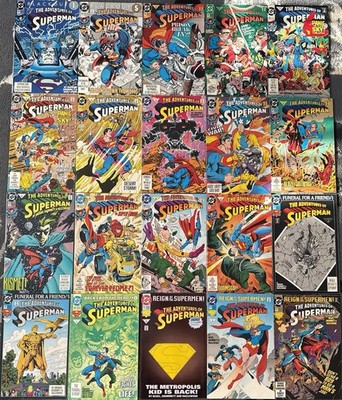 The Adventures Of Superman DC Comics (1991) Issues 484-503
