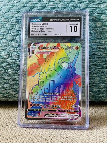 Coalossal VMAX graded CGC 10 for sale on eBay