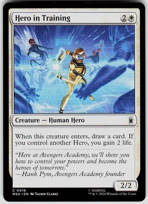 Hero in Training 16 Marvel Super Heroes Magic the Gathering
