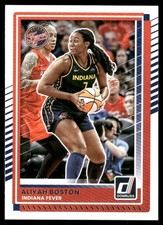 2025 Donruss WNBA Aliyah Boston #1 Indiana Fever