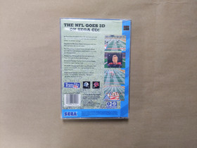 Joe Montana NFL Football Sega CD Complete in Box