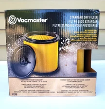 Vacmaster Standard Cartridge Filter & Retainer for Use With 5 to 20 Gallon We...