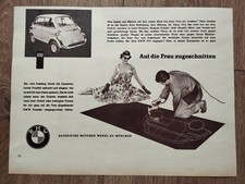 ALTE ORIG WERBUNG,REKLAME  1958  BMW 600  - A...