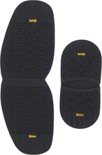 Shoe Repair Replacement Rubber Heels and Half Sole Use for Ice and Snow,4Mm