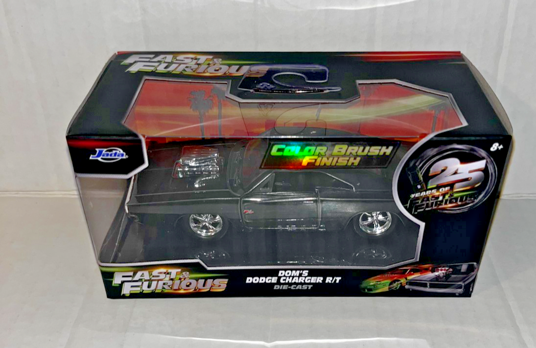 Jada Fast & Furious Dom's Dodge Charger R/T Color Brush Finish
