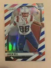 2024 Panini Prizm - Rookies Jaheim Bell #337 Red White & Blue Prizm (RC)