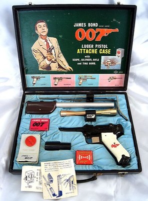 60's Japan Komoda Toy 007 James Bond THUNDERBALL Attache Case CAN'T SEND TO USA
