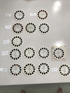 Vintage 1971-1991 View Master Reels-Set 14 Reels