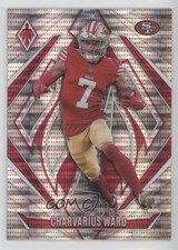 2024 Panini Phoenix Pulsar 44/200 Charvarius Ward #22 0s55