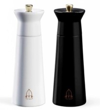 Tre Spade Nabucco, coppia macina pepe/sale in legno