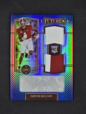 2022 Panini Legacy - Futures Dual Patch Autograph Jameson Williams RPA RC 