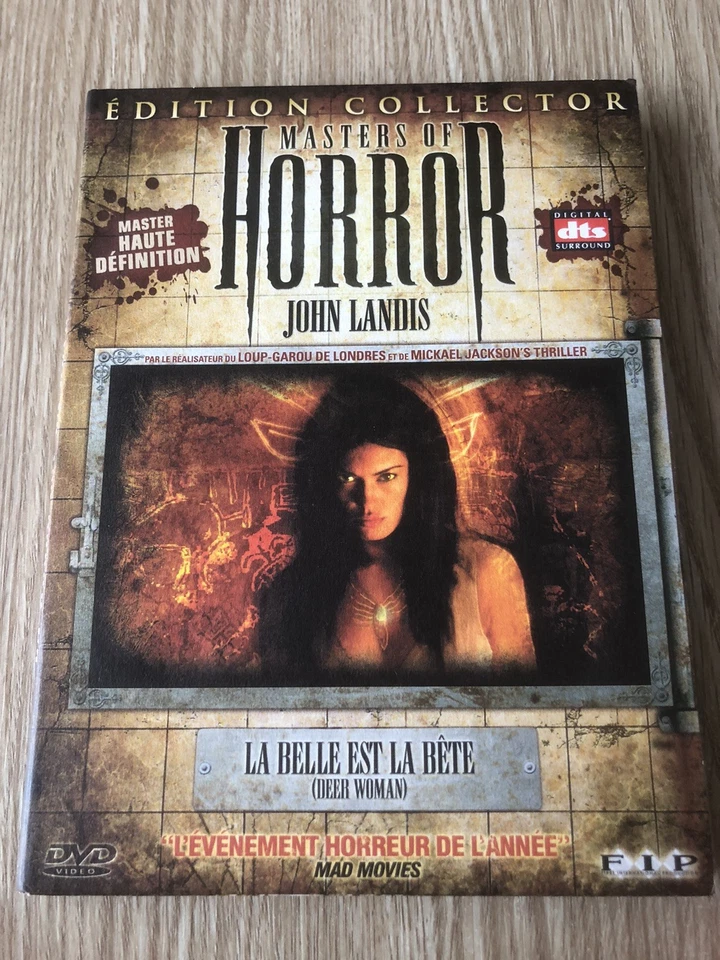 FILM LA BELLE ET LA BÊTE ÉDITION COLLECTOR HORREUR JOHN LANDIS DVD FRANÇAIS RARE - Photo 1/3