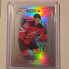 Upper Deck Stature Rookies Jesper Boqvist Rookie /399 Devils #166
