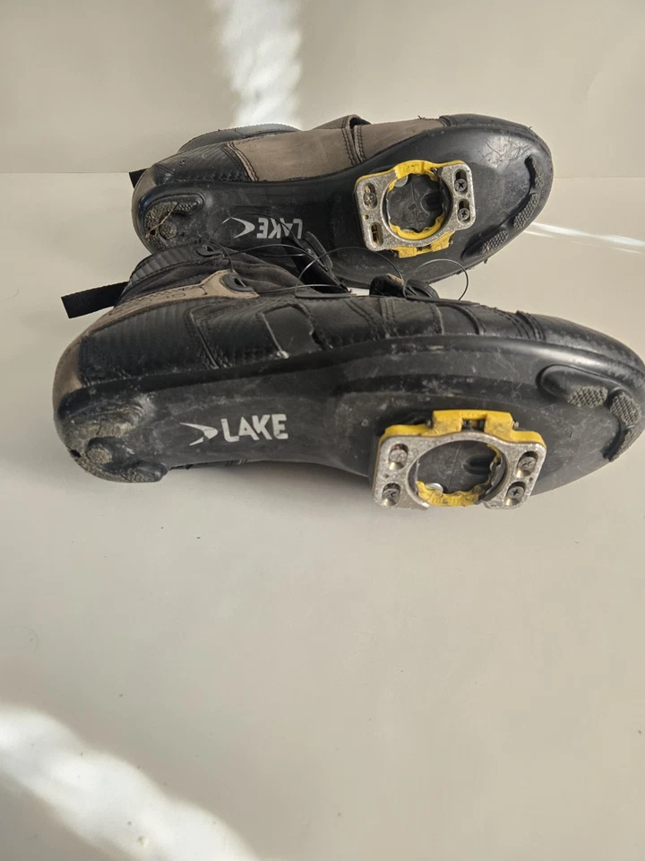 Zapato de invierno Lake para hombre CX145 ancho 11,5 pulgadas bicicleta de carretera con tacos Speedplay Foto 2 de 4