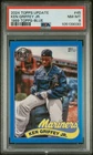 2024 Topps Update Series 1989 Topps Baseball Ken Griffey Jr #89US-45 Blue PSA 8