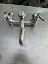 Fits T S Brass 1/2 NPT 125 PSI B-969 Service Sink Faucet, 8" Center  -B
