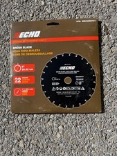 Hoja de sierra circular Echo Brush Cutter 8" 22 dientes 25 mm eje 99944200141