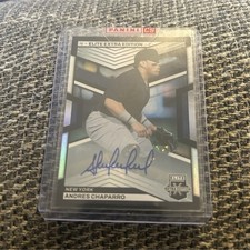 Panini 2023 Elite Extra Edition Andres Chaparro #110 Yankees Autographed Card