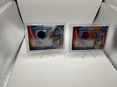 2x - 2024 TOPPS FABRIC OF THE FUTURE AUTO DREW GILBERT RELIC CARD 1/25 & 384/400