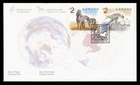 DR WHO 2005 CANADA FDC ANIMAL BIRD $2 PAIR R81283