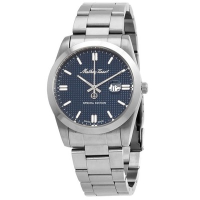 Mathey-Tissot Mathy Chess Quartz Blue Dial Men's Watch H452ABU