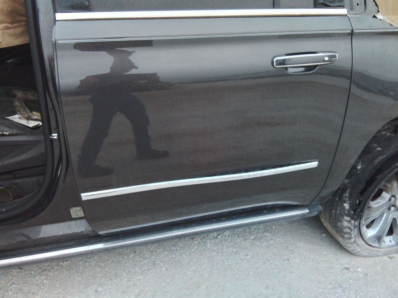 Driver Rear Side Door Privacy Tint Opt Ako Fits 15-20 SUBURBAN 1500 3471141