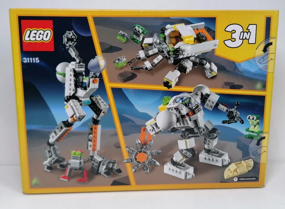 Lego Creator 31115 Space Mech Le robot d’extraction spatiale - 2022 Neuf New - Photo 3/4