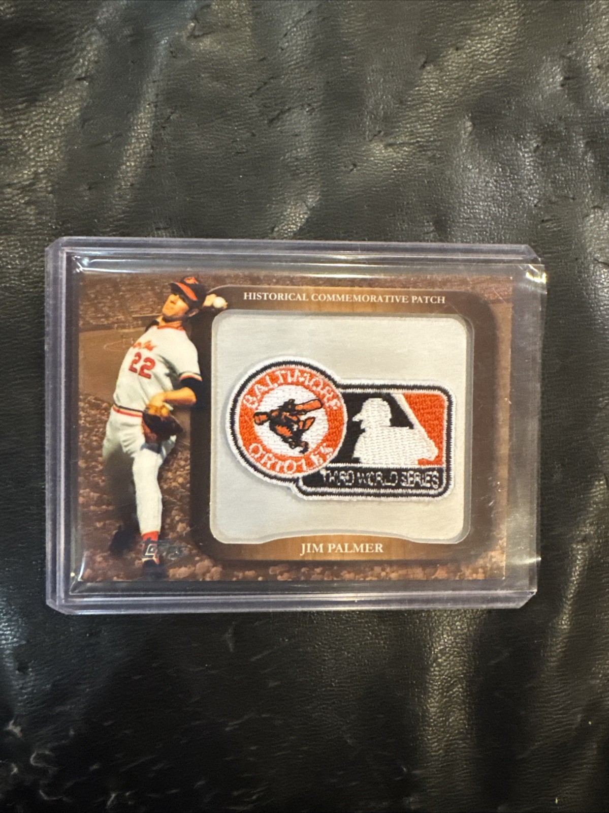 Jim Palmer #LPR-78 2009 Topps Baseball Legends Commemorative Patches