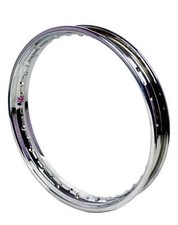 British chrome Rim 185(WM2)x 18" for 36 hole full width hub suit Norton, Suzuki 