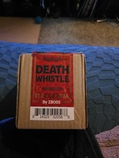 Zboss Itzcoehua Death Whistle Aztec Obsidian Black New Open Box