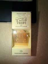 Traveler’s Company, Let's Go On A Road Trip, Brass Clip