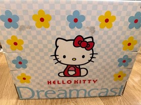 SEGA Dreamcast HKT-6500B Hello Kitty Skeleton Blue Rare Complete from JAPAN