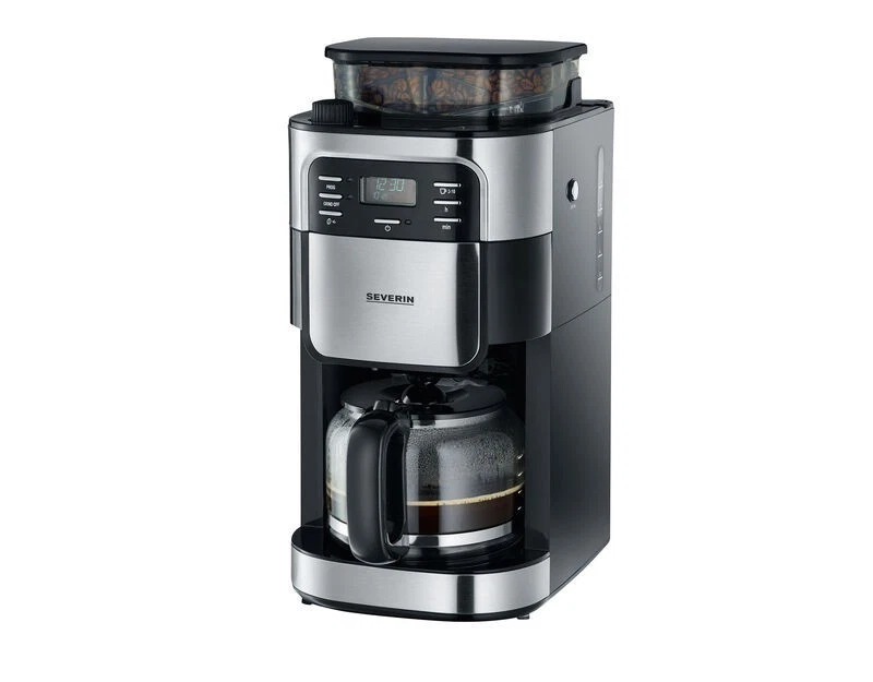 Severin Cafetera de Filtro y Cafetera de Granos KA 9210, Nueva