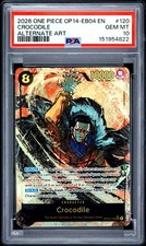 Crocodile 120 One Piece Alternate Art PSA 10