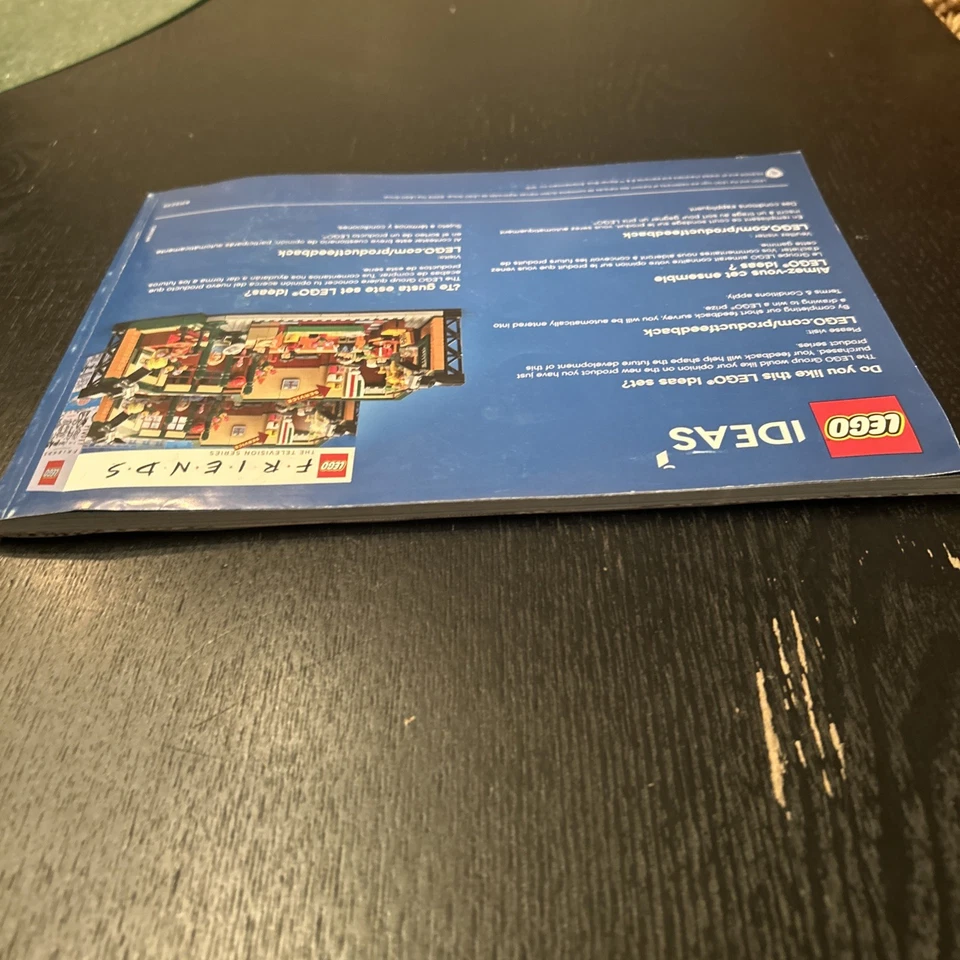 Lego Ideas Central Perk, Friends TV Show, 21319, MANUAL ONLY - Image 4 of 4