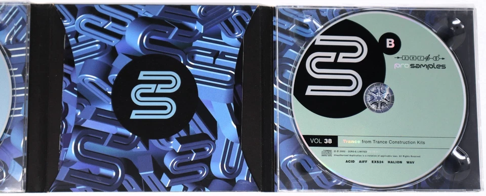 Zero-G Pro Samples 38 Trance Sample Library/Sound Library/Sampling двойной компакт-диск - Изображение 3 из 4