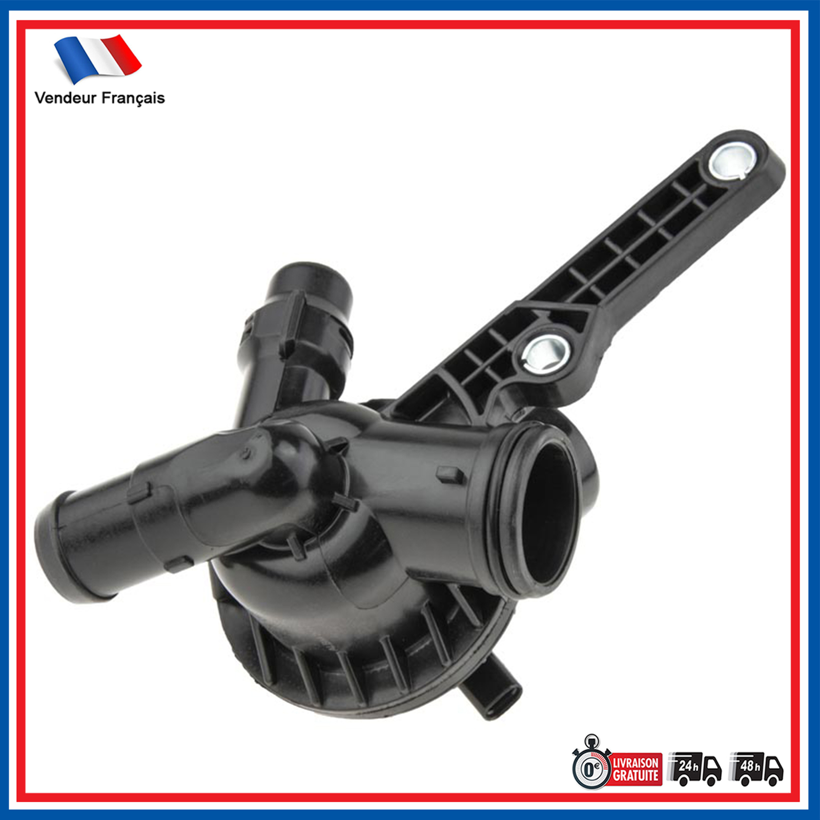 Boitier de thermostat 11537600584 pour résoudre les fuites de liquide de refroidissement