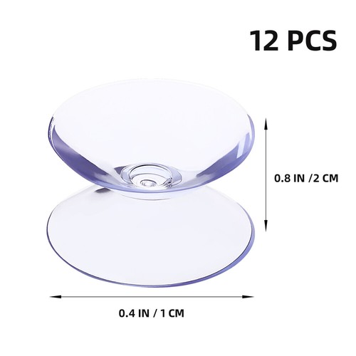 12PCS Double Sided Suction Cups Glass Table Tops Spacer Glass Anti-slip Pads - Picture 11 of 11