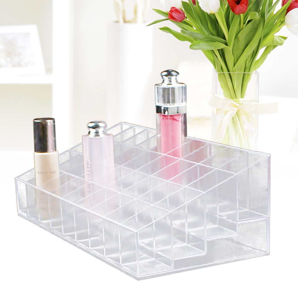 Makeup Organizer Lipstick Lip Gloss Organizer Acrylic Lipstick