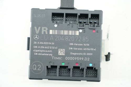 08-11 Mercedes W204 C300 C350 Front Right Door Control Module Unit 2048207285 - Picture 5 of 6