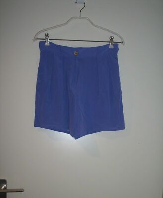 Reine Seide - lala Berlin high waist Shorts XS (S) royalblau