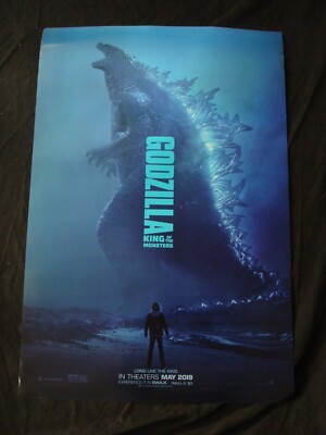 GODZILLA KING OF THE MONSTERS movie poster Original DS One sheet
