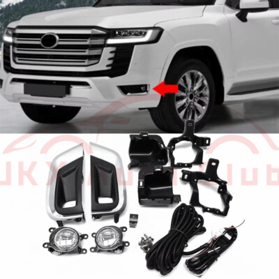 【m】 LED Front Fog Lights Driving Lamps m For Toyota Land Cruiser 300